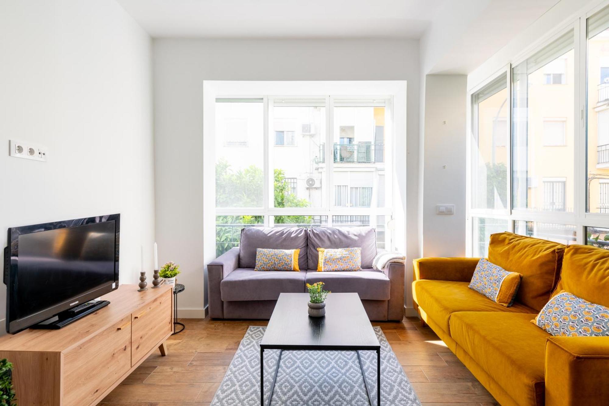 סביליה Confortable Apto. 3 Habitaciones מראה חיצוני תמונה