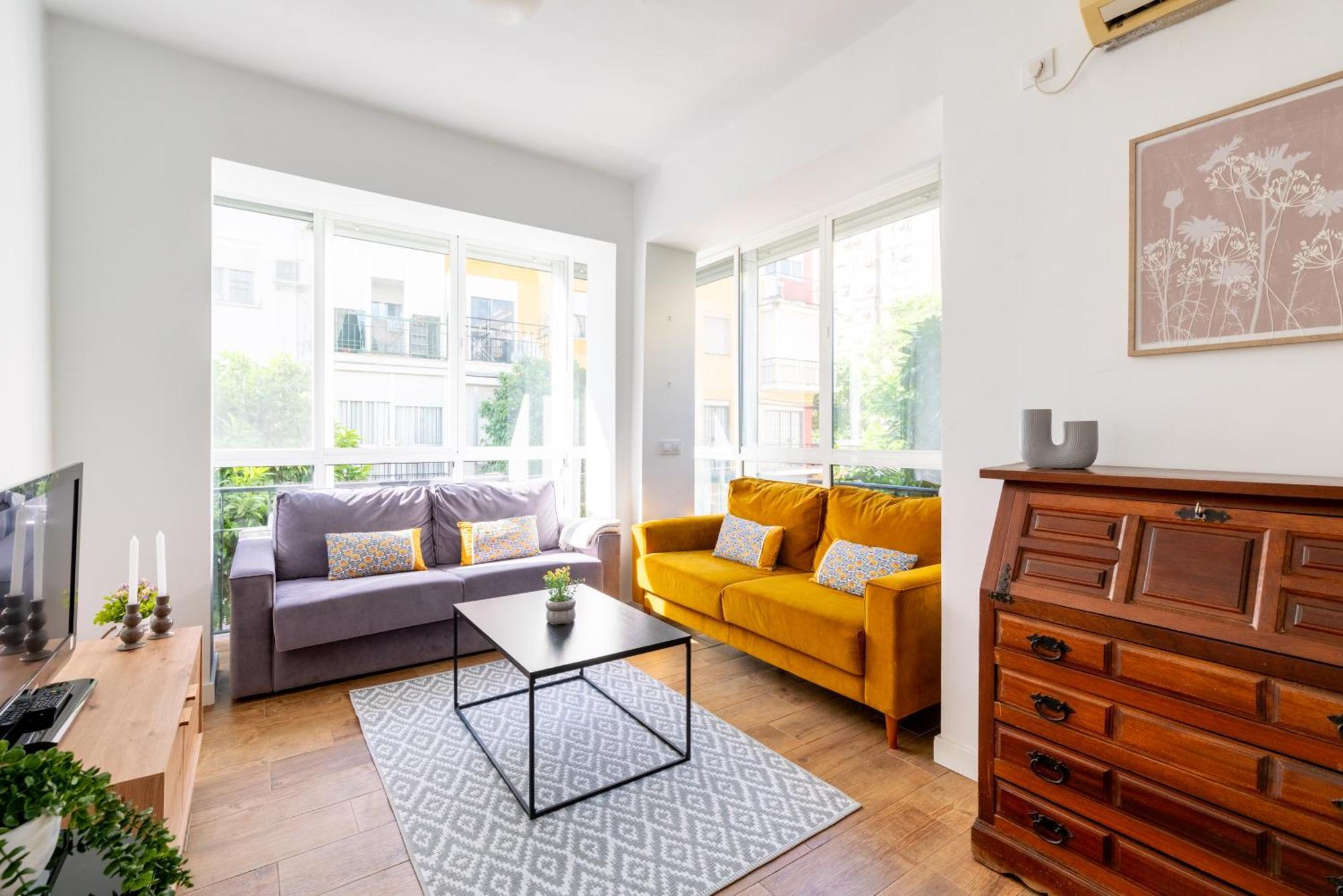 סביליה Confortable Apto. 3 Habitaciones מראה חיצוני תמונה