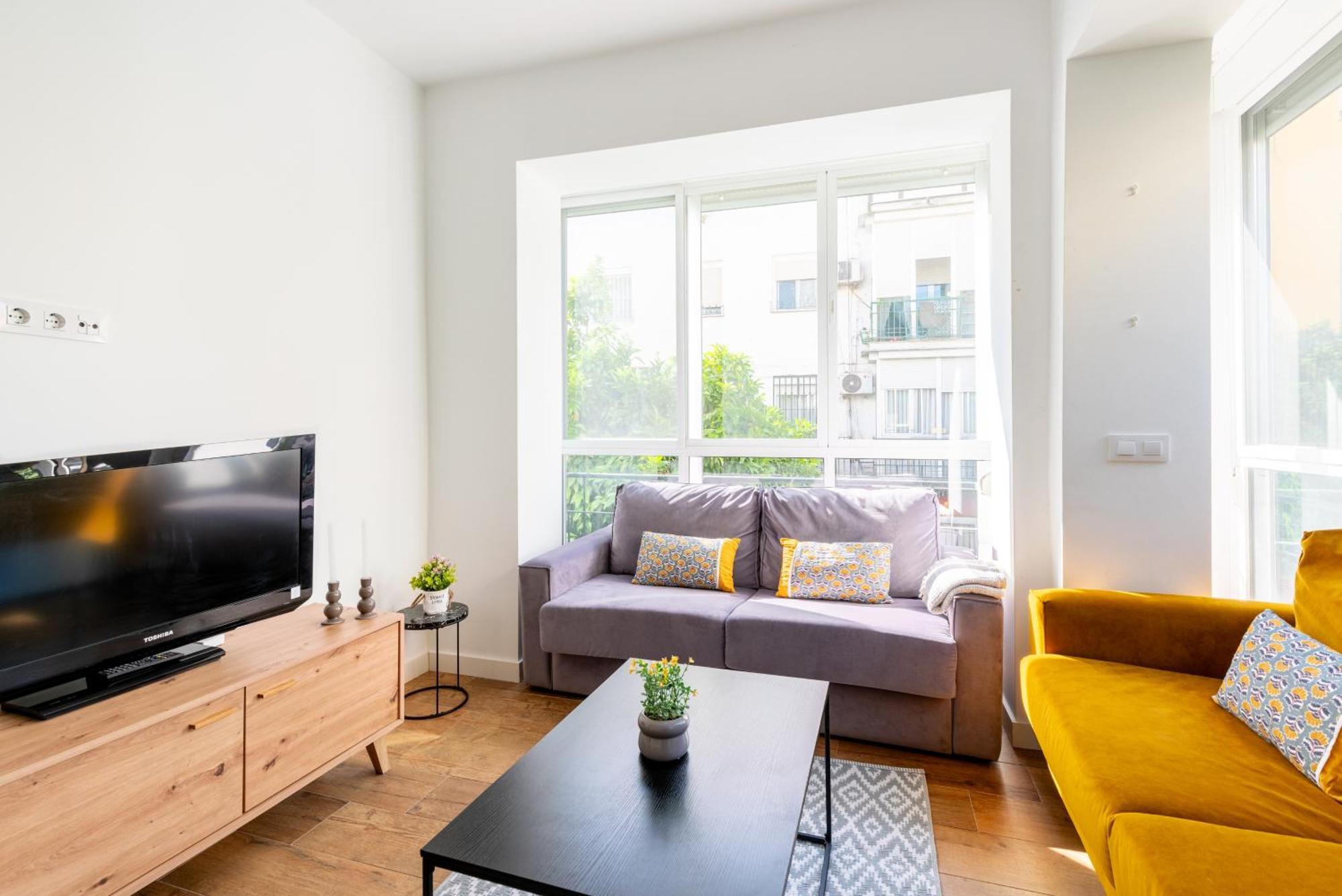 סביליה Confortable Apto. 3 Habitaciones מראה חיצוני תמונה